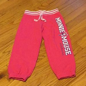 Disney Parks Minnie Mouse sweatpants size XS